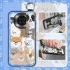 Ring Durable Phone Case For Cubot Note20 Protective Anti-knock Waterproof Shockproof Wristband Cartoon Dirt-resistant