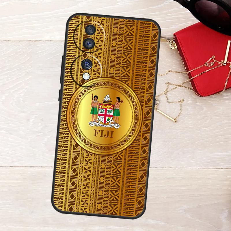 Fijian Masi Tapa Case For Honor 400 Pro 200 Lite 50 70 90 X9a X9b X9c X9d X8a X8b X8c Magic 5 6 7 8 Pro Cover