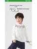 European Boys' Pure Cotton Long-Sleeve T-shirt, 2026 Spring, Children's Base Layer, Baby Spring/Autumn Style Undershirt.