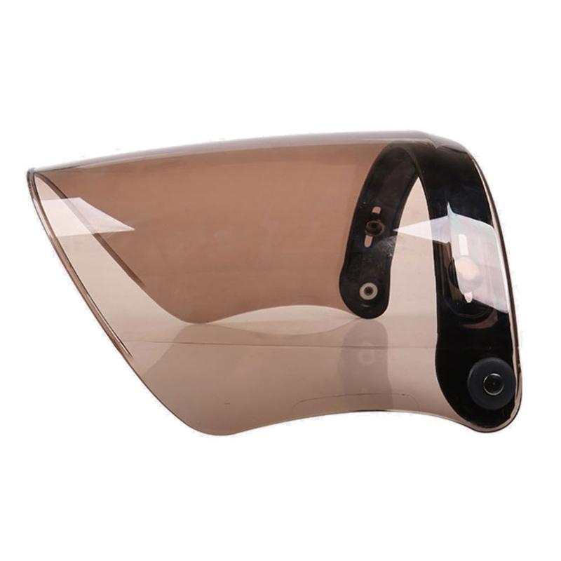 Universal Helmet Bubble Visor Shield 3-Snap Helmet for Peak Lens Odorless Retro