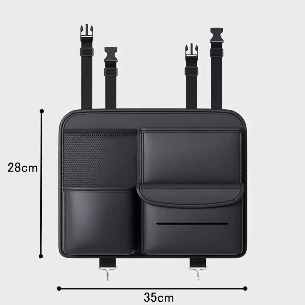 leather seat back rear seat storage car seat back hanging rear seat storage easy car short Car-mounted pocket, pocket, bag, bag, multi-functional,