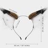 Lightweight Kitten Ears Hairband Cosplay Headbands Ideal for Coser Conventions and Themed Event