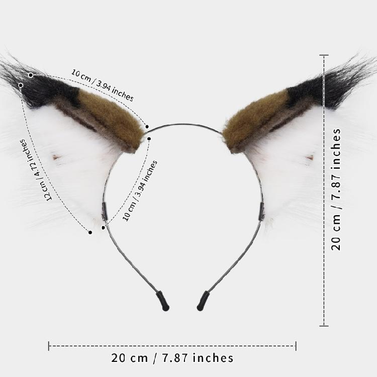 Lightweight Kitten Ears Hairband Cosplay Headbands Ideal for Coser Conventions and Themed Event