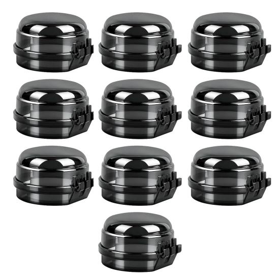 4/5/6/10Pcs Stove Knob Safety Cover Heat Resistant Dustproof Baby Proof Universal Kitchen Oven Lock Gas Stove Knob Safety Guard Protector