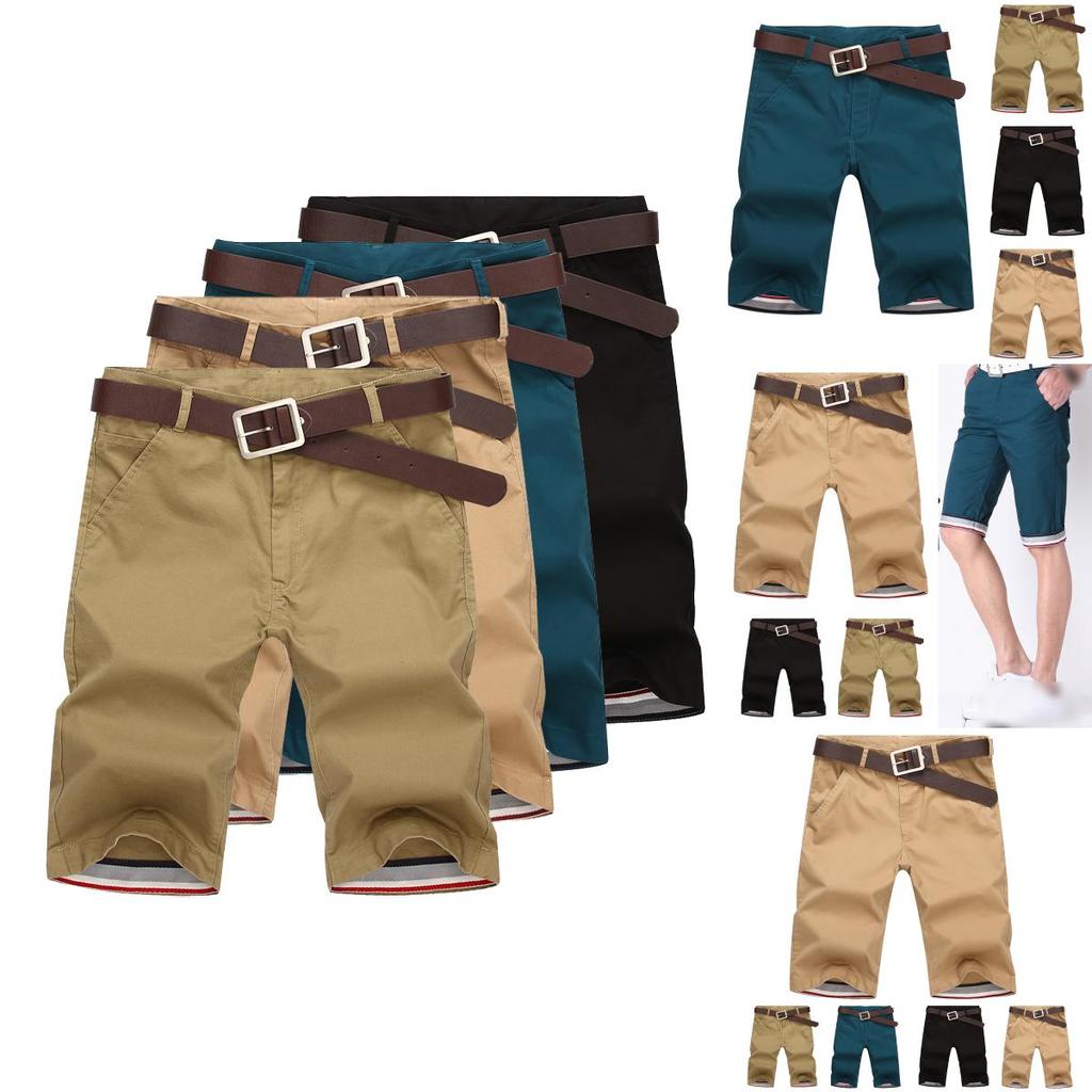 Men's Cargo Shorts With Pockets For Summer Casual Sports Military Trousers