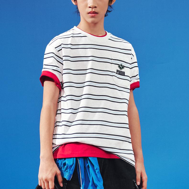 Kids' PUMA Kids T-Shirts Crew Neck Moderate