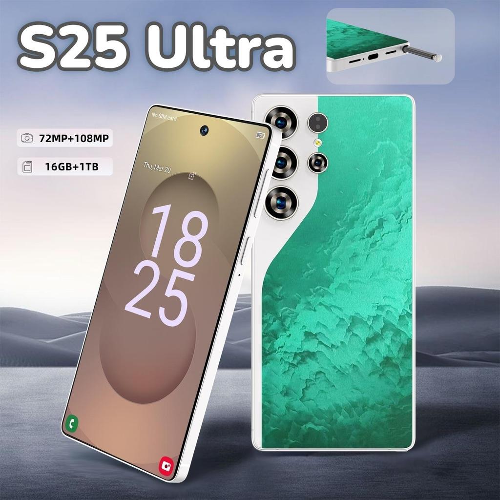 Cross-Border 7.3" S25 Ultra Android Smartphone 16GB+1TB