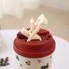 550ml Water Cup Leak-proof Coffee Cup Portable Plastic Cups  Student