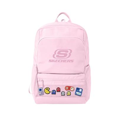 Skechers Oxford Cushioning Laptop Bag Business Trip Commute Travel Backpack Versatile Backpack Unisex Ice Pink L424K129-01UJ