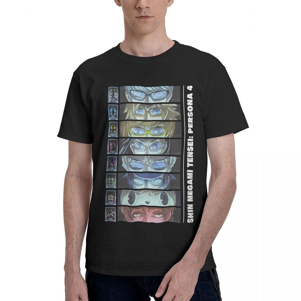 Game Persona 4 100 Cotton Casual Breathable Confortable Top Funny TShirt For Men Clothes Men