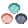Charlotte Kakform Non-stick Silikon Rund Kakform för Ostkaka Chokladkaka Regnbågskakor Tarteletter Pajer Bröd Mousse Lätt att Rengöra Hållbar Bakeware