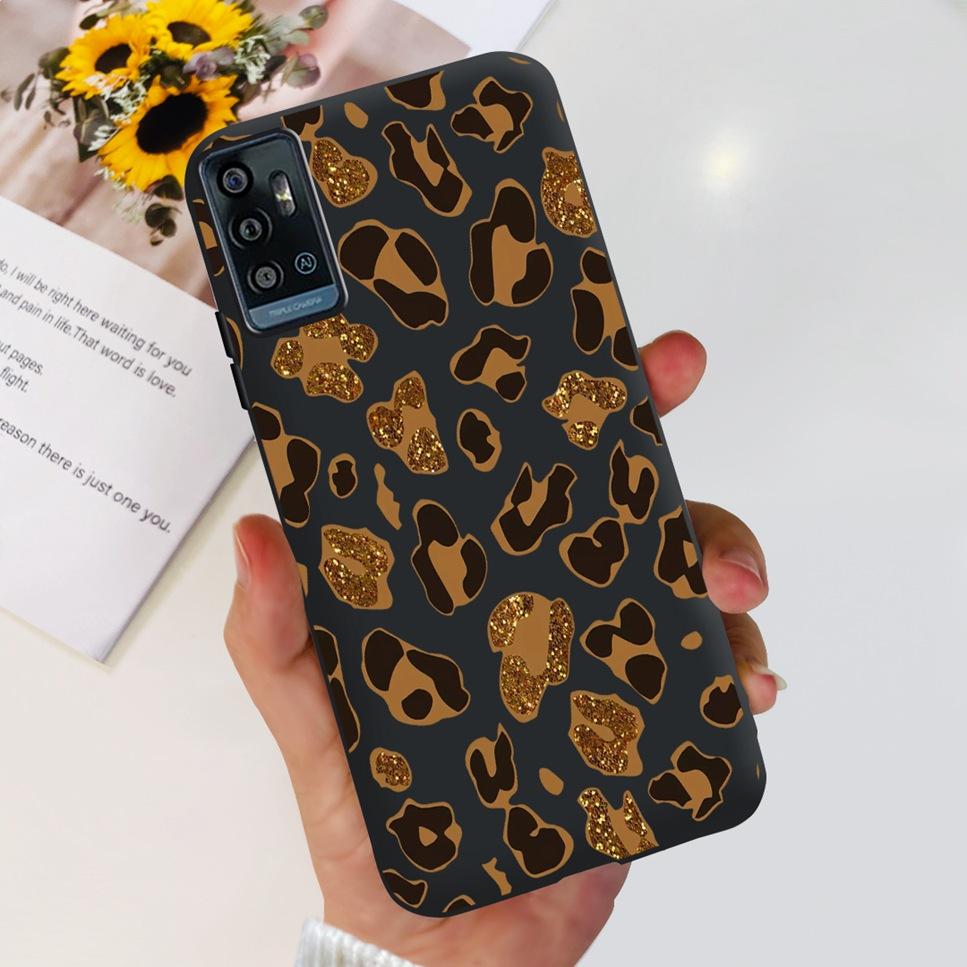 For ZTE Blade A71 6.52" Case Cartoon Dinosaur Football TPU Soft Silicone Cover For ZTE Blade A71 2021 A7030 Phone Cases Fundas