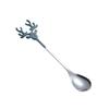 Stainless Steel Deer Head Shape   Stirring Spoon Romantic  Coffee Dessert  Christmas Elk Exquisite Tableware