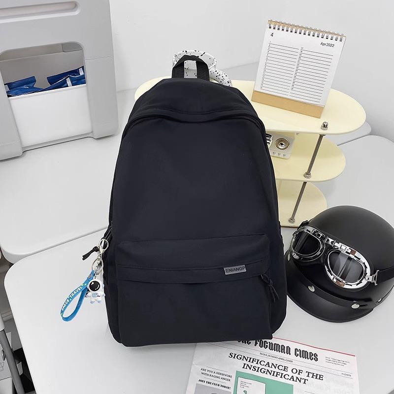 Girls' Fashion College-Style Backpack: Large Capacity, Casual Travel, Junior High School, or Couples