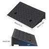 1 Pair 4" Rise Driveway Ramps, Non Slip Curbside Ramps Support 7000lbs, 19.7" L X 12" W, Threshold Ramps for Cars Wheelchairs Scooters Lawn Mowers