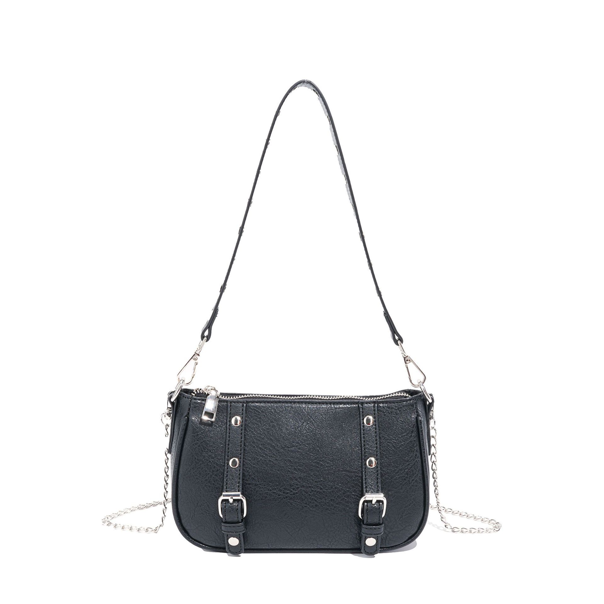 

Fashion Rivet Women Shoulder Bag Studded Strap Crossbody Bags for Women Designer Handbags and Purses Small Chains Sling Bag