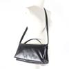 MARNI Shoulder Bag PRISMA puffer 2WAY hand black leather Women BMMP0130U1 Used