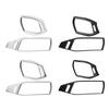 For Ford Focus 4 MK4 2019 - 2023 LHD Front AC Vent Trim 2Pcs Air Conditioning Outlet Sticker Decoration Cover Accessories