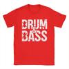 Drum  Bass Humor For Music Lovers And Rave Culture Bassheads  TShirt Beach  Pure Cotton T Shirts For Unisex Tee Shirt Clothing