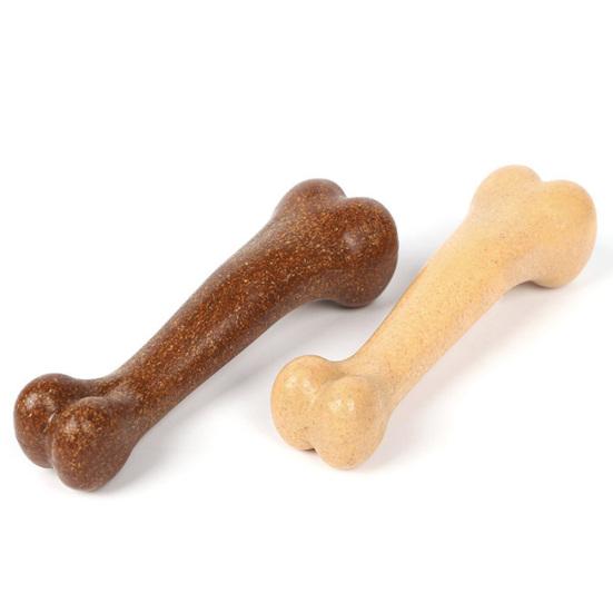 Odolná umělá kost Čištění zubů psa Žvýkací Interakční Hračka pro mazlíčky