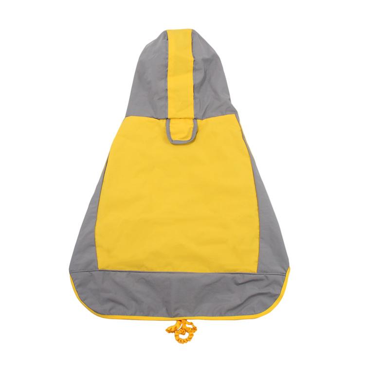 Pet it Outdoor Dog Jacket Waterproof Raincoat Large Dog Golden Retriever Clothing no.6 жёлтый