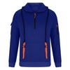 2025 Hot-Selling Men's Sporty Hoodie Set with Arm Pocket and Zipper