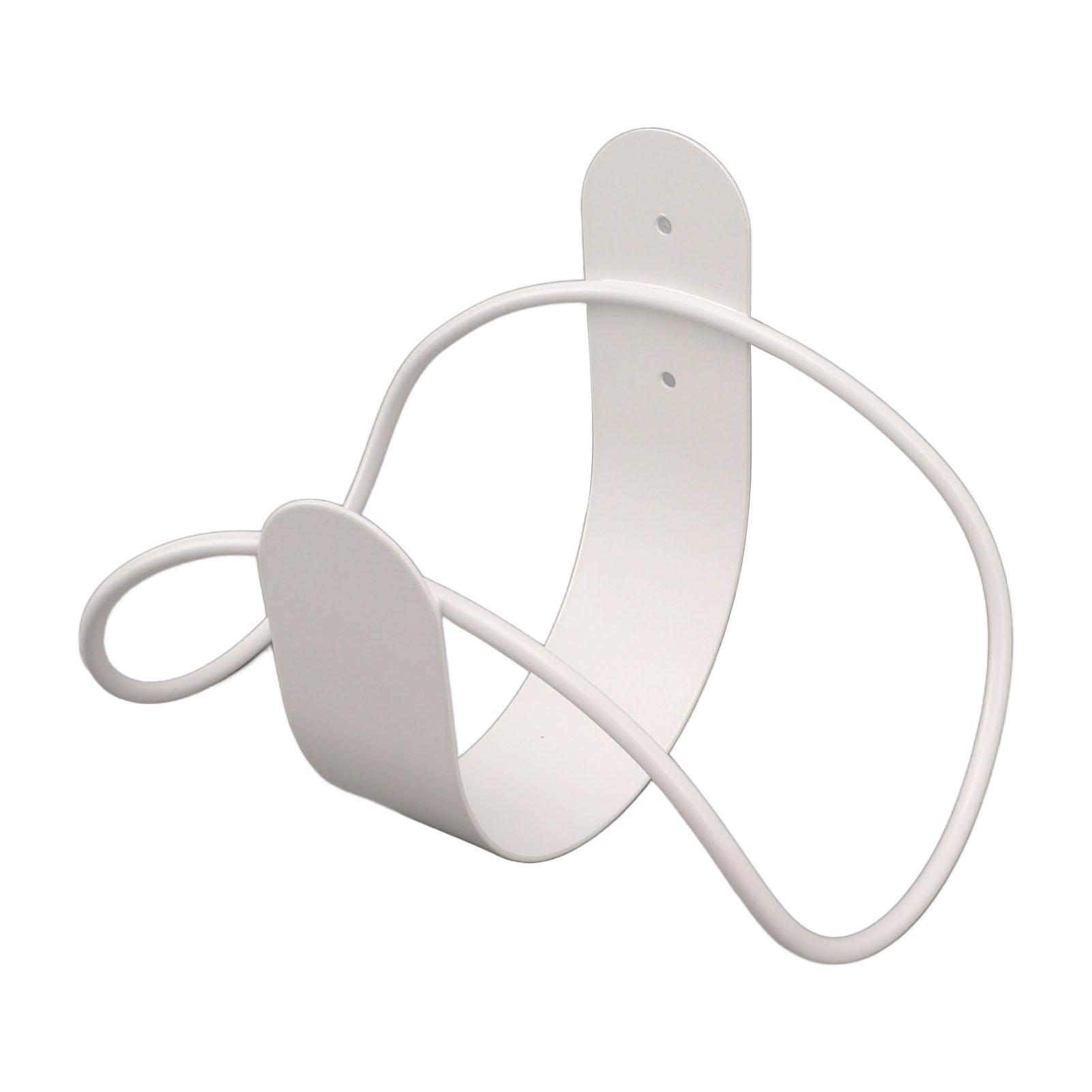 

Stainless Steel Garden Hose Bracket Wall Mount Strong Load Bearing Garden Hose Storage Holder Easy To Install Hose белый