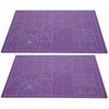 2Pcs Cutting Mat Board Manual Model Rubber Stamp Engraving Art SelfHealing Craft Film A3