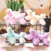 Dog Plush Small Keychain Cute Cartoon Charm Soft Material Bag Decoration Doll