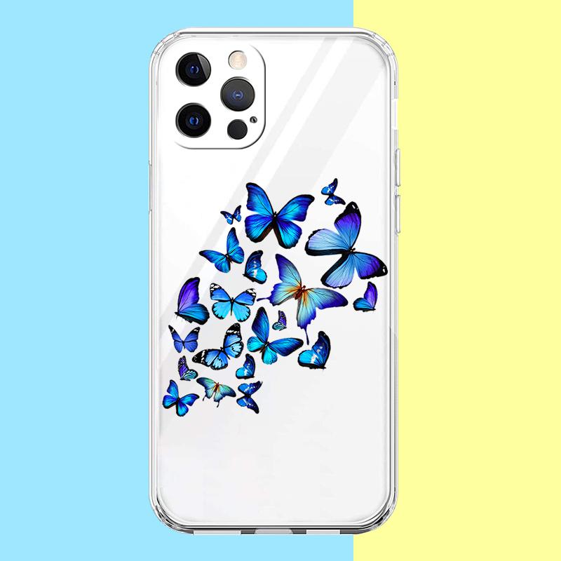 

Gold Butterfly Phone Case Cover for Google Pixel 8 7 6 5 4 4XL 7A 6A 5A 4A 3A 3AXLPro 5G Shockproof Silicone Transparent Shell Pixel 4A