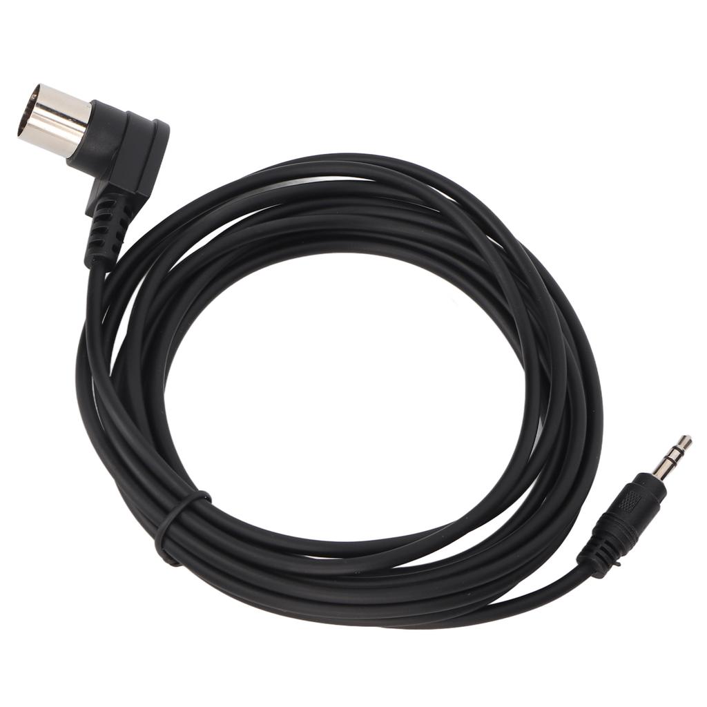 3.5mm to 90 Degree MINI DIN 5 Pin Male Cable Stable DC3.5mm to MINI DIN 5 Pin Cord Sound Adapter Cable 9.8ft