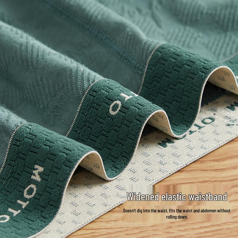 Fenteng Teen Boys Antibacterial Cotton Boxer Briefs 4-Pack