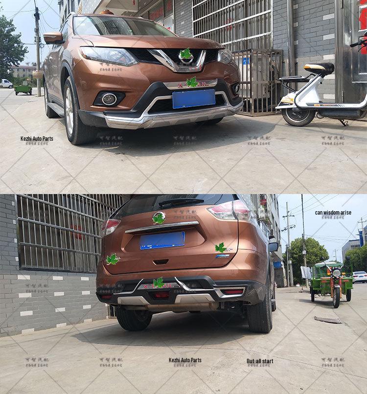 14-Model X-Trail Bumper Guard: Front & Rear Decorative Protection Bars