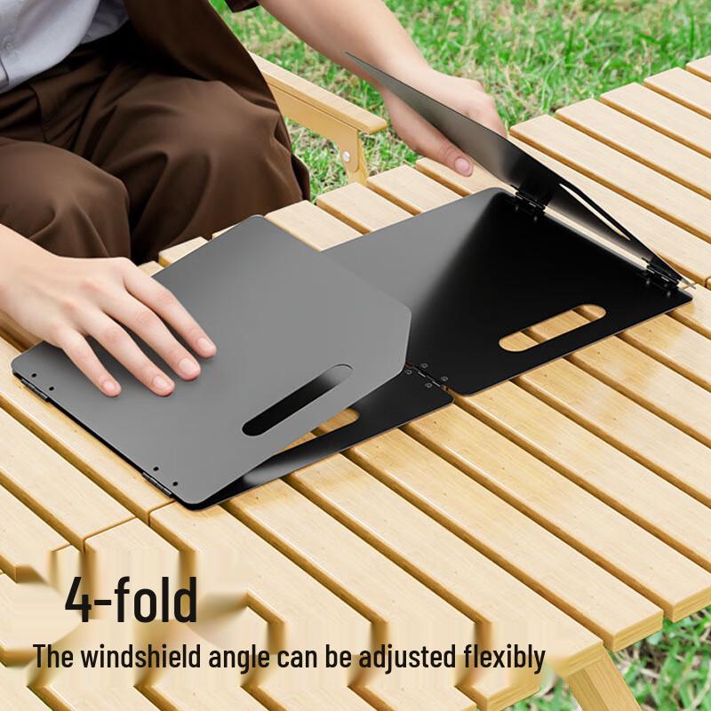 Derryen Outdoor Folding Stove Wind Shield