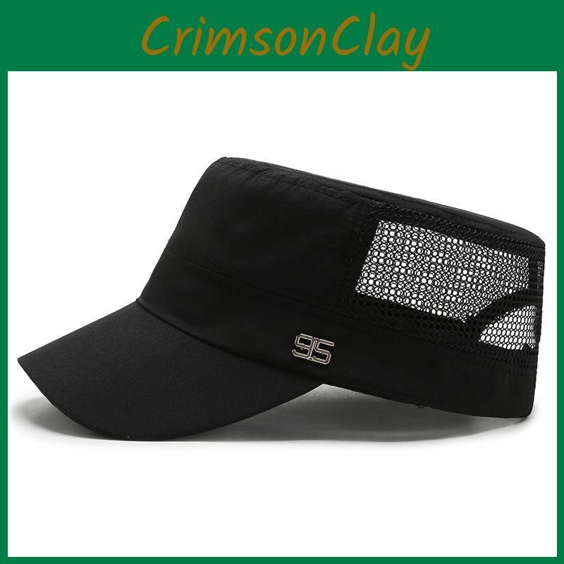Number The 95 Net Hat Men Shade Breathable Outdoor Fishing Ride Flat Casual Top