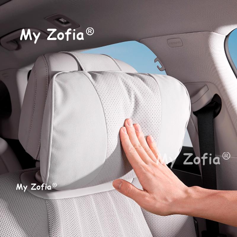 Dla BYD Han L 2025 2026 Poduszka zagłówka fotelika samochodowego Podkładka ochronna na szyję Poduszka Podparcie lędźwi i oparcia Akcesoria wewnętrzne