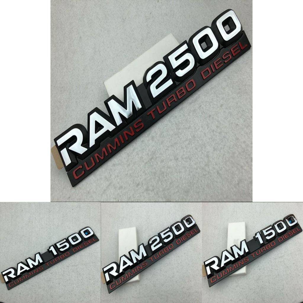 Ram 1500 2500  3500 Heavy Duty Car Tag Ram Truck Refit Sticke Car