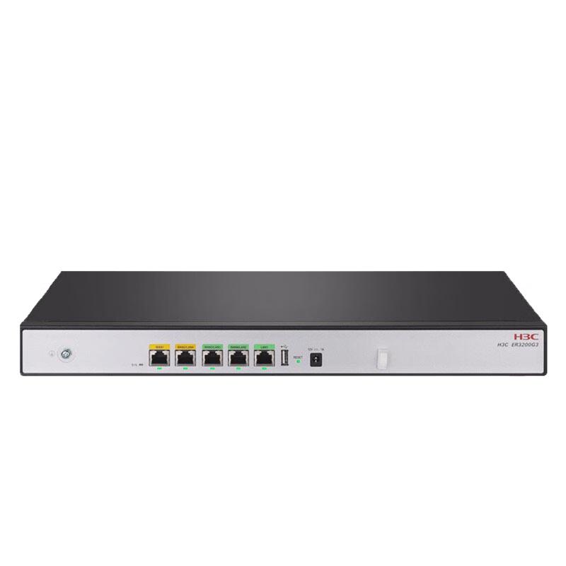 

H3C ER3200G3 Dual-WAN Enterprise Gigabit Wired Router (CN version)