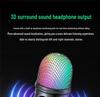 Enping USB Gaming Condenser Microphone with RGB Lights for Streaming & Karaoke