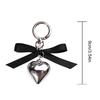 Bowknot Heart Shaped Keychain Love Designs Phone Lanyard Elegant Phone Charm Stylish Accessory for Handbags Phones
