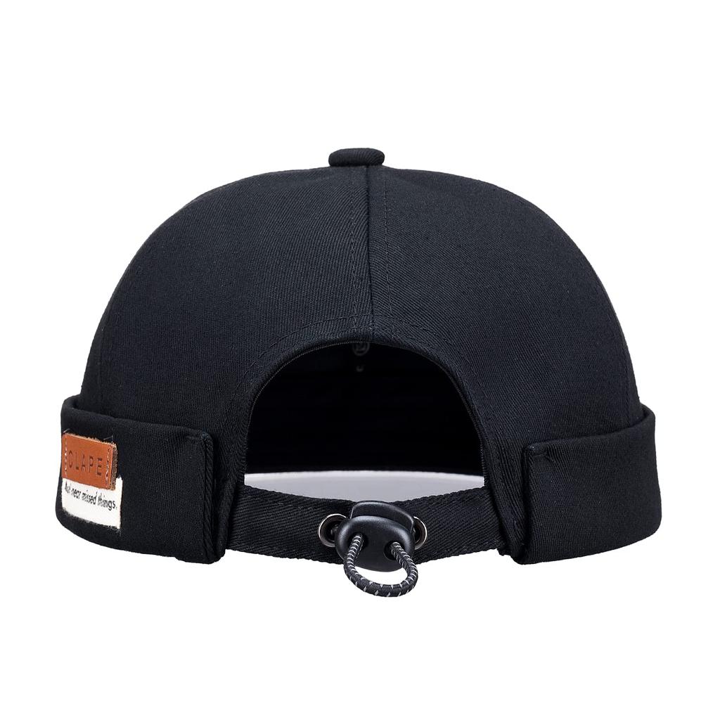 Clape Watch Cotton Roll No Stylish Fisherman Cap for Men and Slimming Solid Retro Cap Cap, Cap, Brim, Round, Spring, Summer, Autumn, Winter, Women,