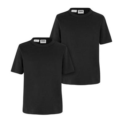 Urban Classics Pojkar Basic Ekologisk T-shirt (Paket om 2)