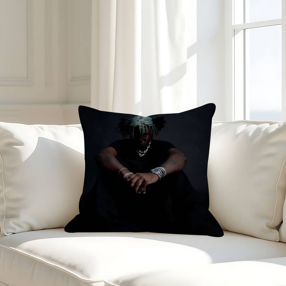 Pop-Sänger Ken Carson Kissenbezug für Schlafzimmer und Wohnzimmer Sofa Dekorative Kissenhülle