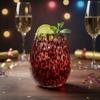 Glass Leopard Spot Highball Glass Art Style Water Cup Creative Drink Cup  Dinning Table
