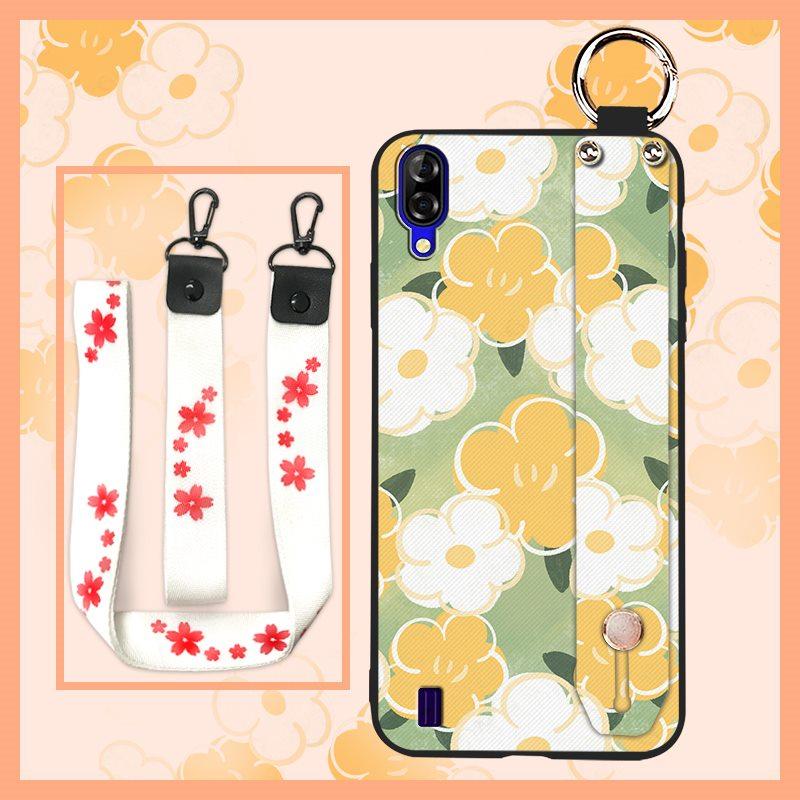 Soft case Anti-dust Phone Case For Blackview A60 Dirt-resistant Anti-knock Protective Flower Ring Shockproof Durable