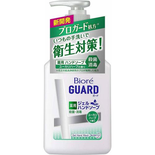 

Biore GUARD Гель для мыла для рук с ароматом эвкалипта и трав 250 мл x 4