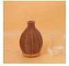 Wood Grain Rattan USB Ultrasonic Aroma Diffuser & Humidifier: Silent, Large Mist Volume