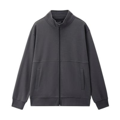 Men's Stand-Up Collar Zipper Sweatshirt