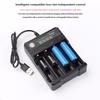Portable 18650 Battery Charging Adapter Charging Case Rechargeable Batteries Box For 10440 14500 16340 16650 14650 18350 18500