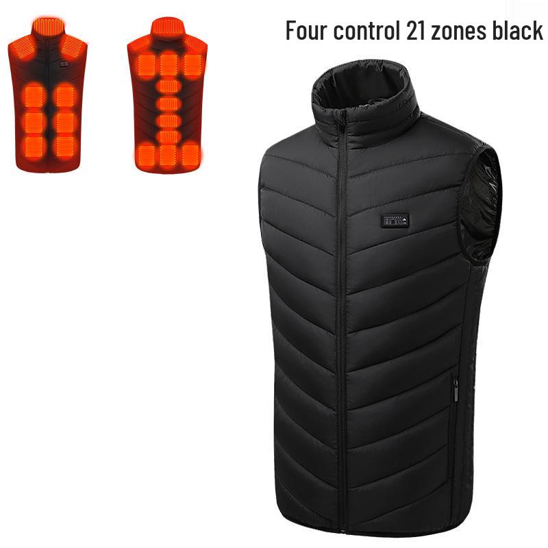 Smart USB Heated Vest for Autumn and Winter - Multi-Zone Temperature Control